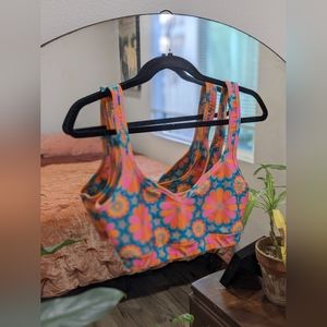 Flower Power Beyond Yoga Sports Bra